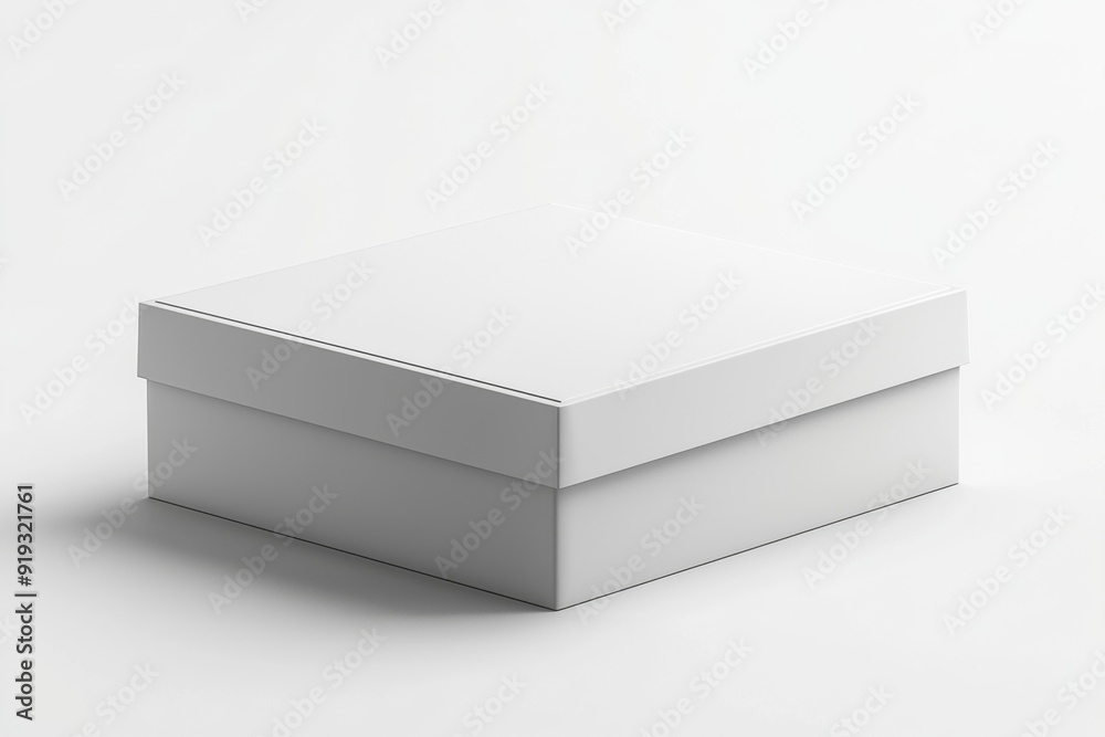Paper Box Mockup A4 on isolated background created with Generative AI Paper Box Mockup A4 on isolated background created with Generative AI