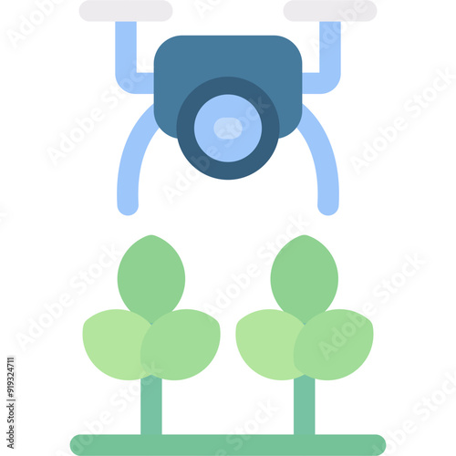 Agricultural Drones Icon