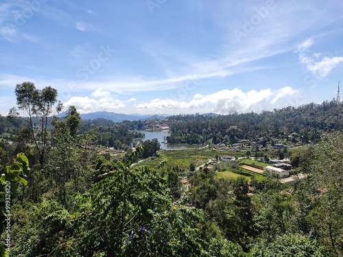 Kodaikanal upper lake view from the site photo