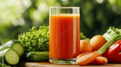 Delicious and Healthy Vegetable Juice