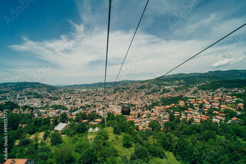 General view of Sarajevo city, Bosnia and Herzegovina.