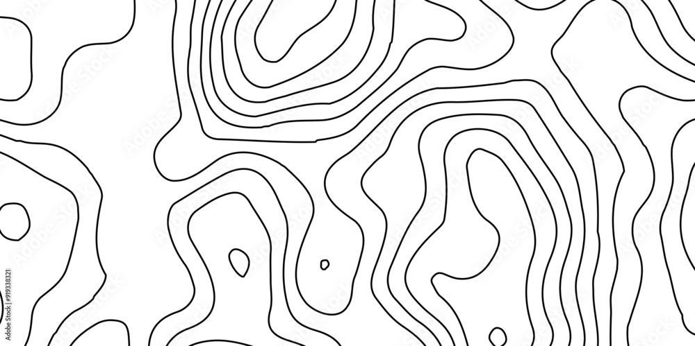 Topographic map patterns, topography line map. Black and white topography contour lines map,Modern design with White background,paper texture Imitation of a geographical map shades, Topographic map patterns, topography line map. Black and white topography contour lines map,Modern design with White background,paper texture Imitation of a geographical map shades,