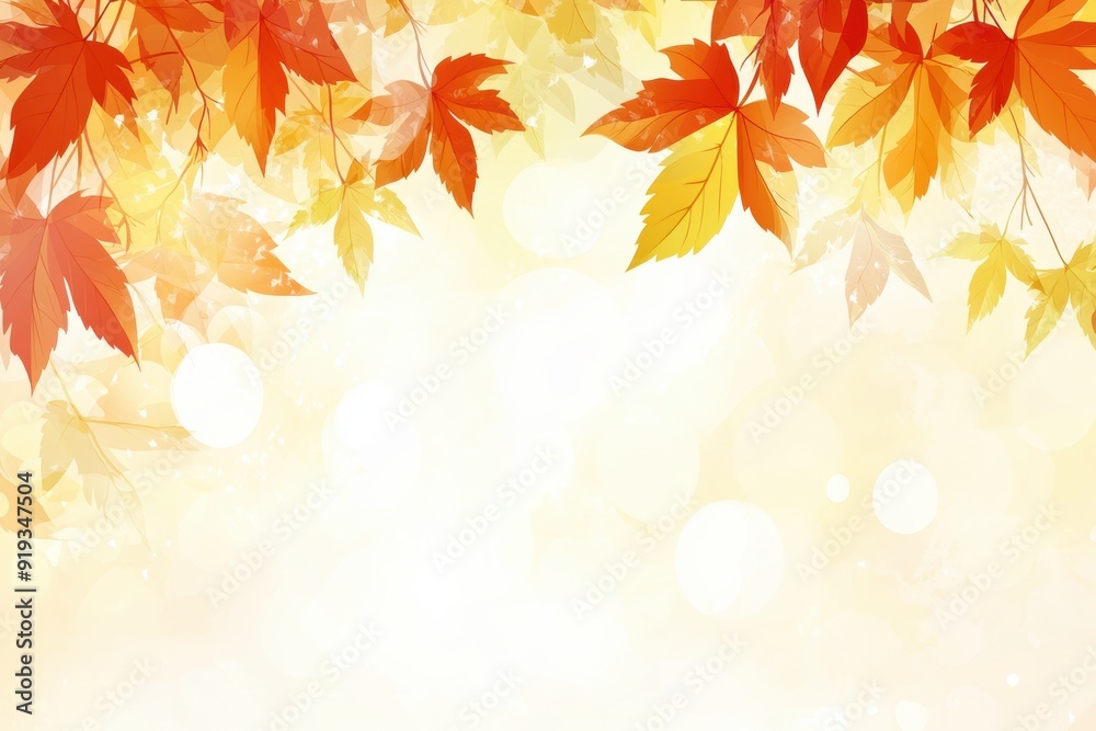Autumn leaves background with warm golden tones Autumn leaves background with warm golden tones