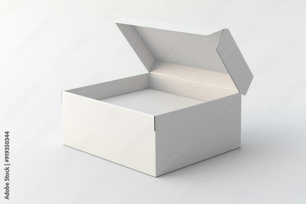 Paper Box Mockup A4 on isolated background created with Generative AI Paper Box Mockup A4 on isolated background created with Generative AI