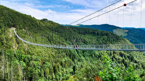 Blackforestline Hängebrücke in Todtnau, Schwarzwald photo