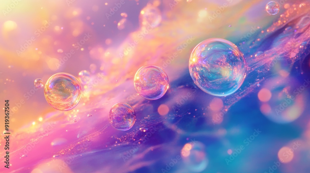 Dynamic underwater view showcasing radiant bubbles in various colors, set against a vivid Japanese animation backdrop of shifting hues and patterns with swirling light Dynamic underwater view showcasing radiant bubbles in various colors, set against a vivid Japanese animation backdrop of shifting hues and patterns with swirling light