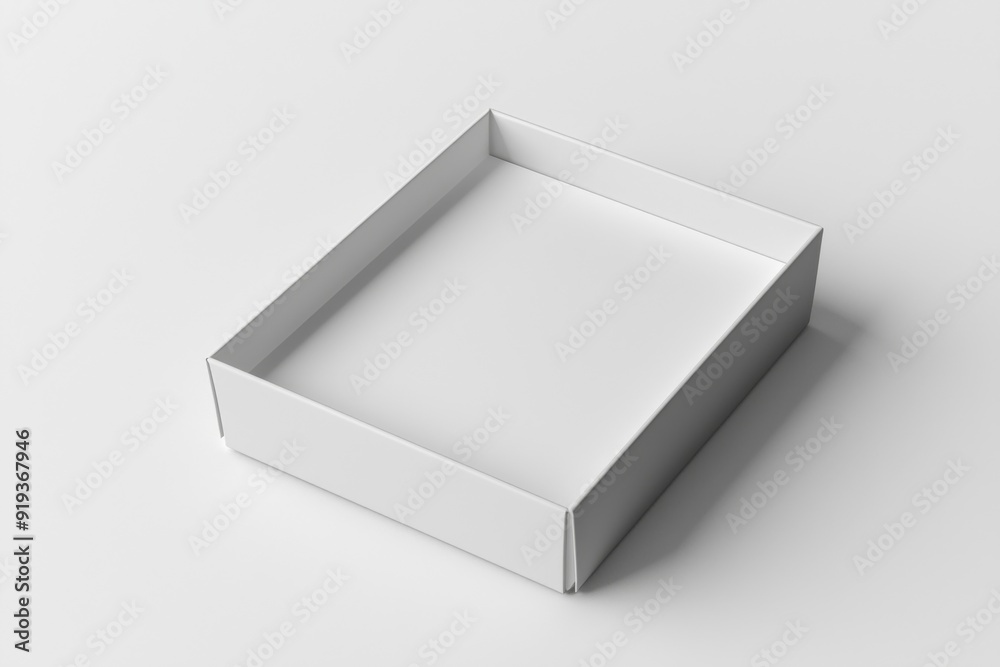 Paper Box Mockup A4 on isolated background created with Generative AI Paper Box Mockup A4 on isolated background created with Generative AI