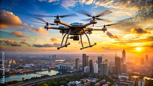 Develop a compliance system for drone air taxi operators to meet clear sky regulations , remove text