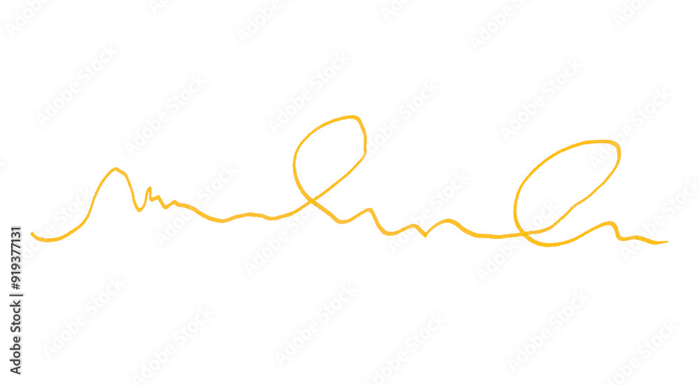 Yellow pencil lines on transparent background. Yellow pencil lines on transparent background.