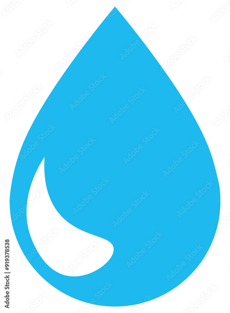Drop Icon or Water Symbol Drop Icon or Water Symbol