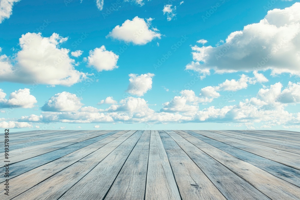 Nice Blue Sky with Floor Background with Beautiful Clouds Empty Landscape with generative ai Nice Blue Sky with Floor Background with Beautiful Clouds Empty Landscape with generative ai