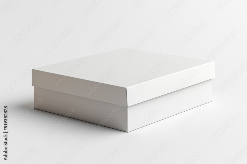 Paper Box Mockup A4 on isolated background created with Generative AI Paper Box Mockup A4 on isolated background created with Generative AI