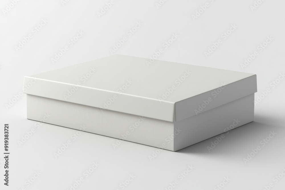 Paper Box Mockup A4 on isolated background created with Generative AI Paper Box Mockup A4 on isolated background created with Generative AI
