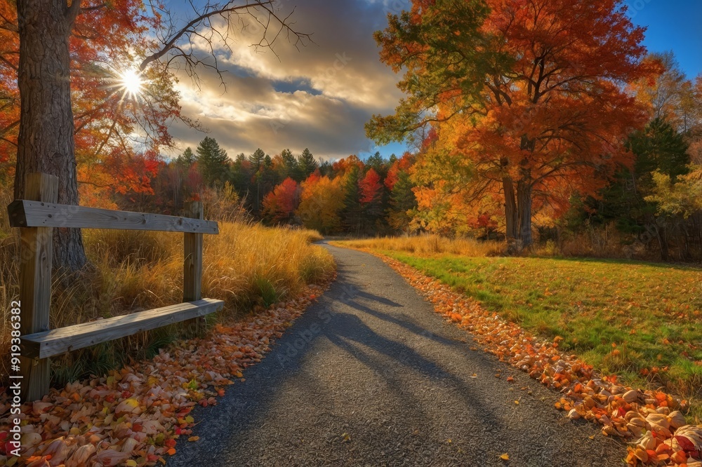 Obraz premium Thanksgiving fall autumn backdrop background