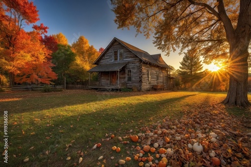 Thanksgiving fall autumn backdrop background