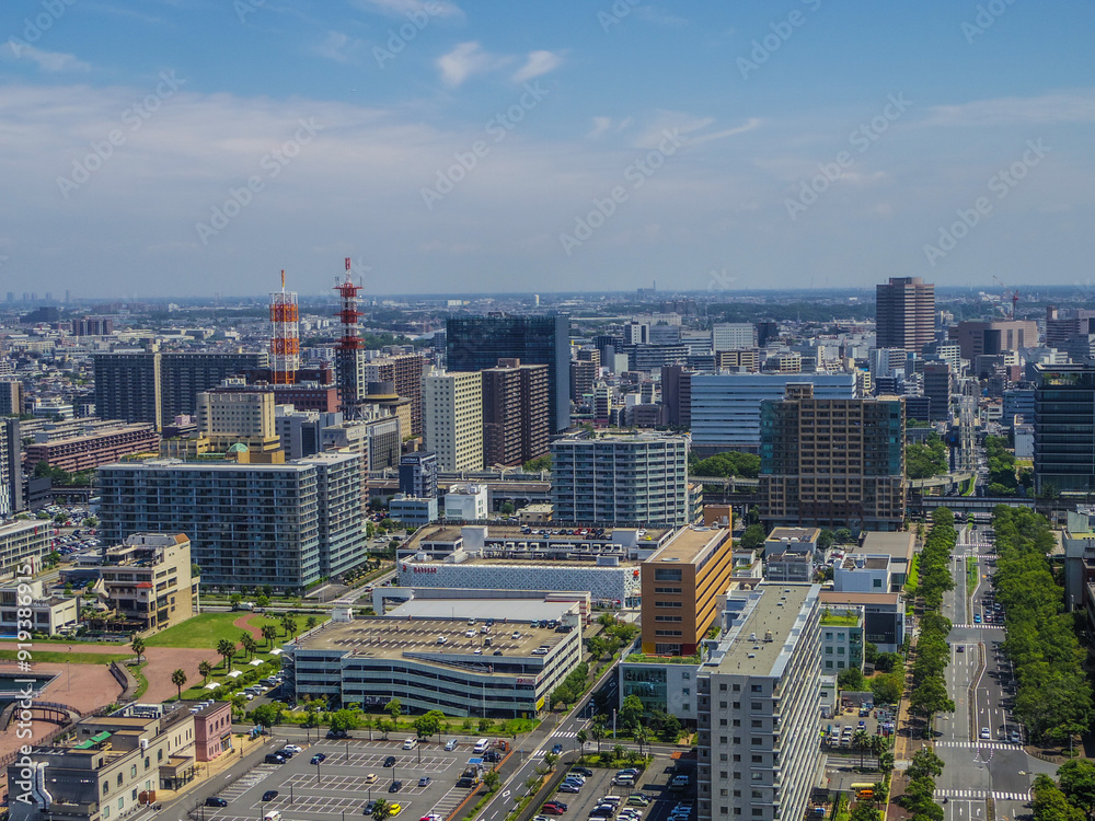 Obraz premium 【千葉県】千葉ポートタワーからの景色