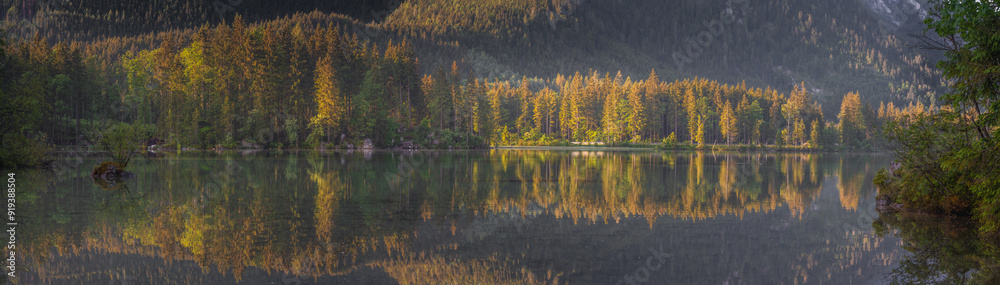 View of Hintersee lake in Berchtesgaden National Park Bavarian Alps, Germany View of Hintersee lake in Berchtesgaden National Park Bavarian Alps, Germany