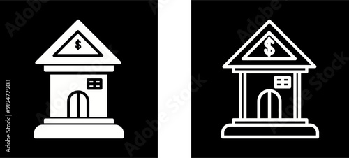 Bank Vector Icon