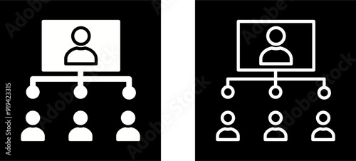 Business Structure Vector Icon