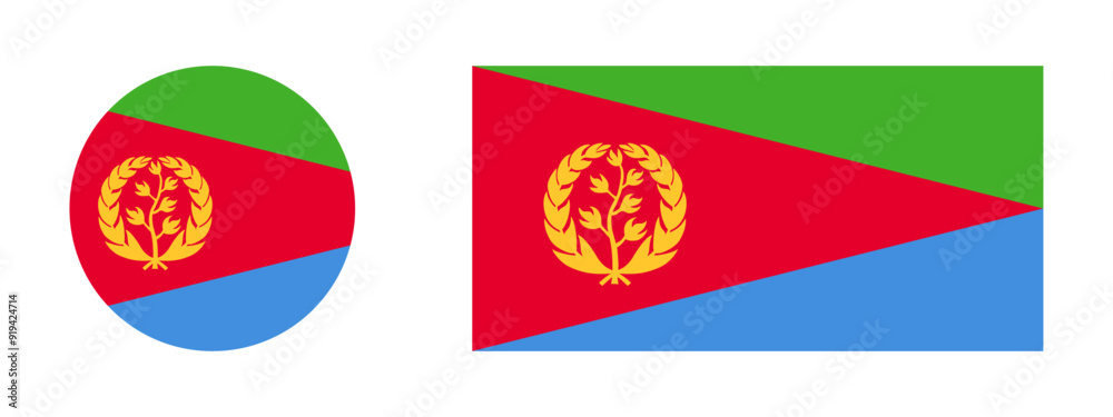 Fototapeta premium Flag of Eritrea