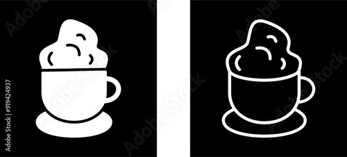 Creamy Coffee Vector Icon