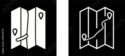 Find Direction Vector Icon