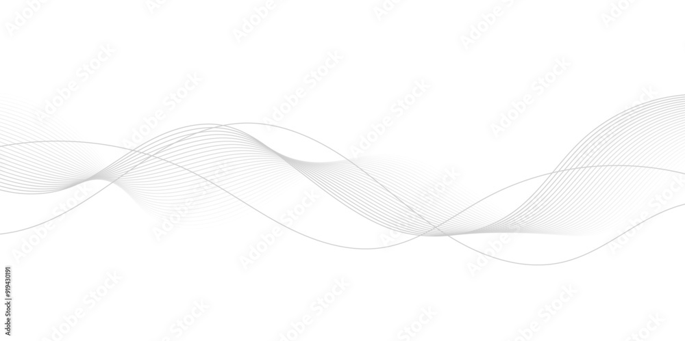 Abstract gray wave dynamic curve lines on transparent background with flowing particles. Digital energy waves technology concept. Modern backdrop design for business, presentation, banner. Abstract gray wave dynamic curve lines on transparent background with flowing particles. Digital energy waves technology concept. Modern backdrop design for business, presentation, banner.