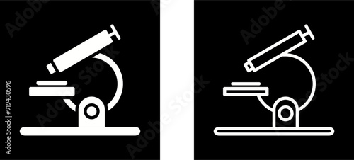 Microscope Vector Icon