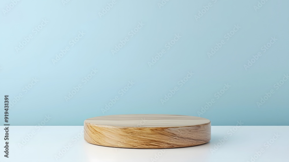 The image shows a clean and simple scene with a wooden table ready to display all the items separated on a white background. II The image shows a clean and simple scene with a wooden table ready to display all the items separated on a white background. II