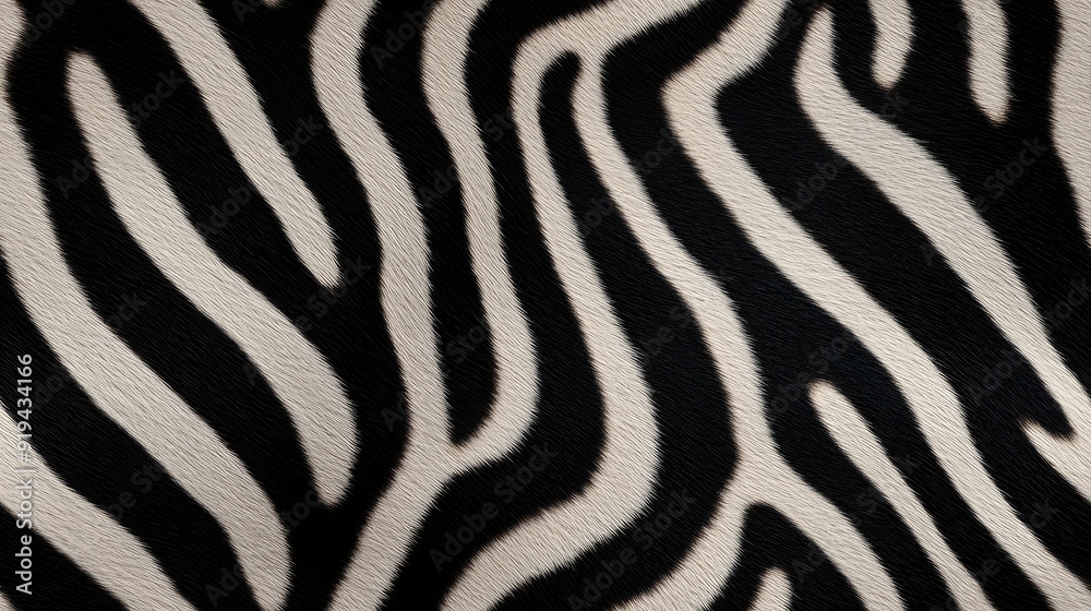 Textured zebra skin displays striking black and white patterns, highlighting the unique beauty of wildlife in a natural setting SEAMLESS PATTERN Textured zebra skin displays striking black and white patterns, highlighting the unique beauty of wildlife in a natural setting SEAMLESS PATTERN