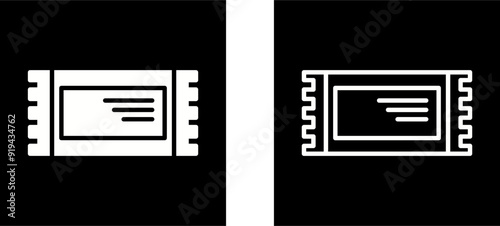 Tickets Vector Icon
