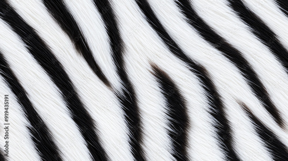 Textured zebra skin displays striking black and white patterns, highlighting the unique beauty of wildlife in a natural setting SEAMLESS PATTERN Textured zebra skin displays striking black and white patterns, highlighting the unique beauty of wildlife in a natural setting SEAMLESS PATTERN