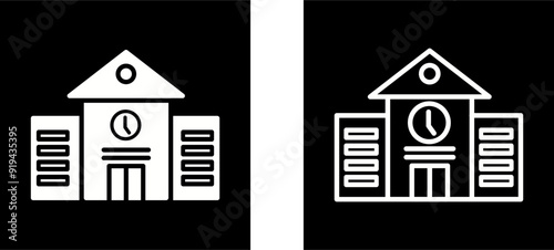 University Campus Vector Icon