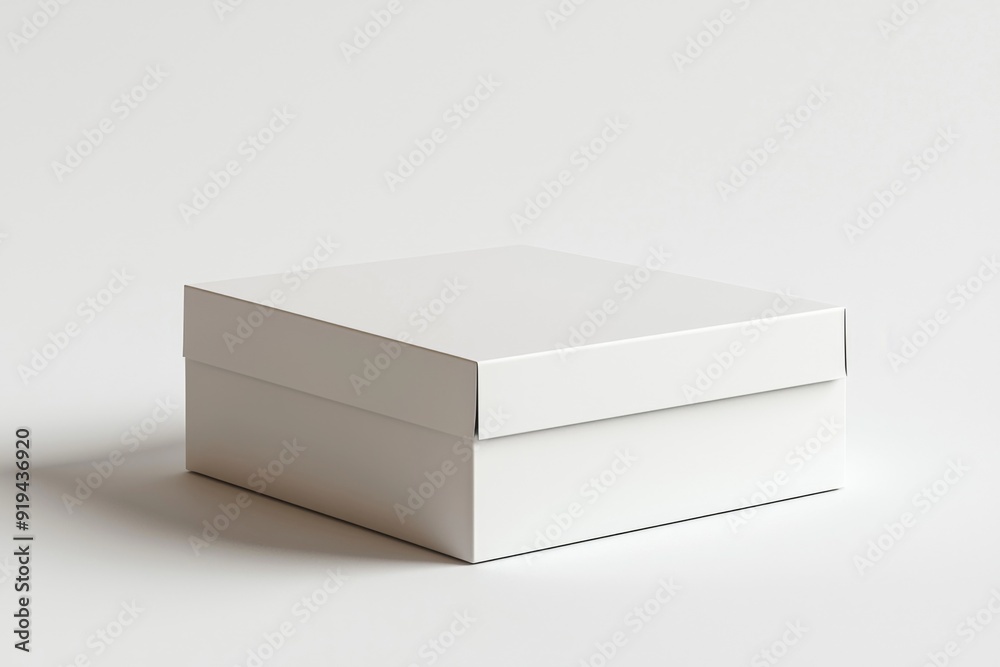 Paper Box Mockup A4 on isolated background created with Generative AI Paper Box Mockup A4 on isolated background created with Generative AI