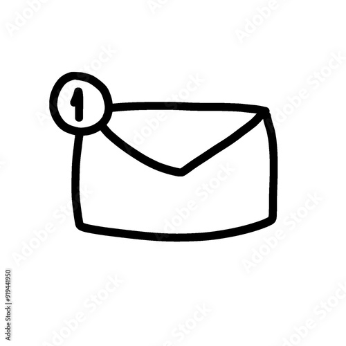 mail icon vector illustration