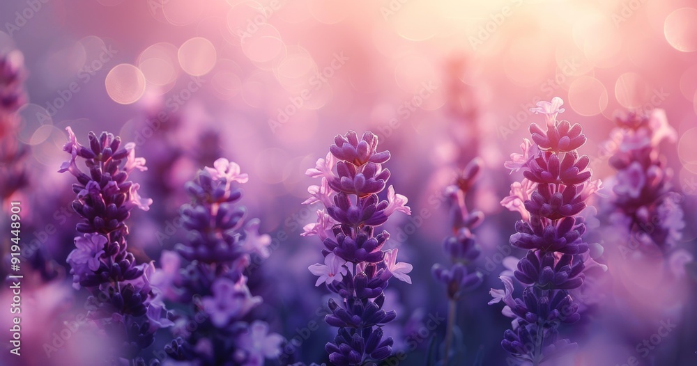 Lavender Fields at Sunset Lavender Fields at Sunset