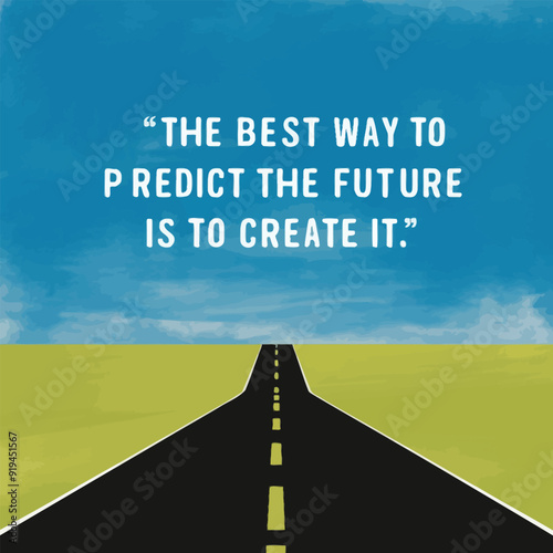 motivational poster template illustration
