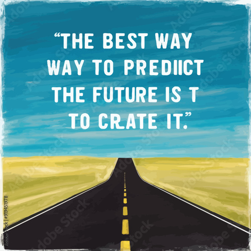 motivational poster template illustration
