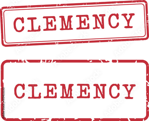 Clemency Stamp Vector Set
