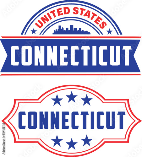 Connecticut Vector Set