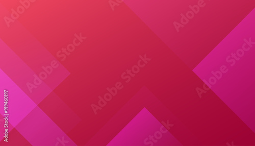 Red modern abstract background. Dynamic shapes composition. Vector illustration