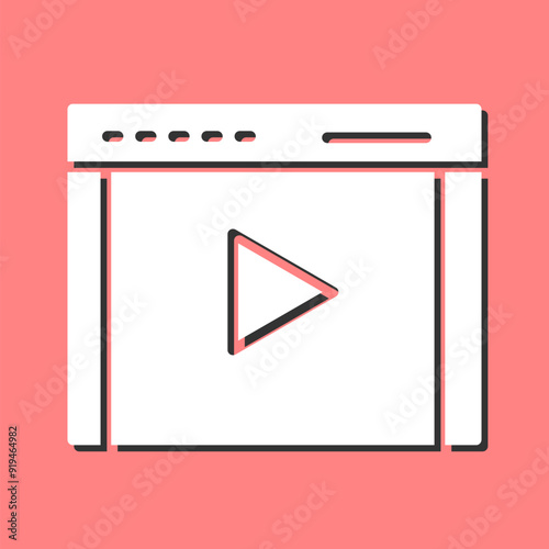 Multimedia Vector Icon