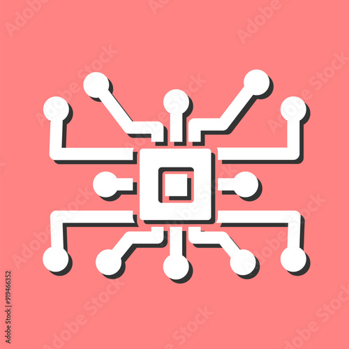 Circuit Vector Icon
