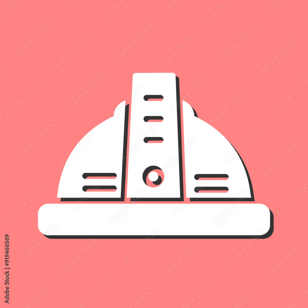 Helmet Vector Icon Helmet Vector Icon