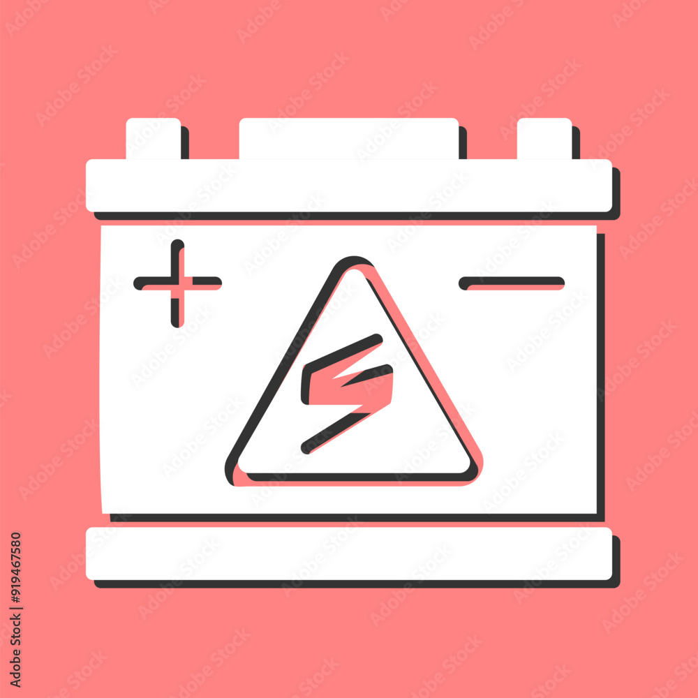 Accumulator Vector Icon Accumulator Vector Icon