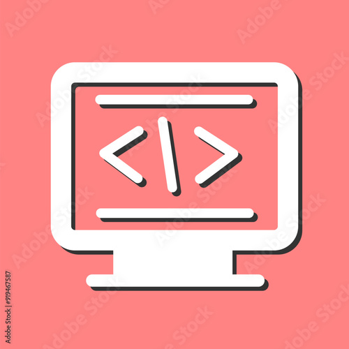 Coding Vector Icon