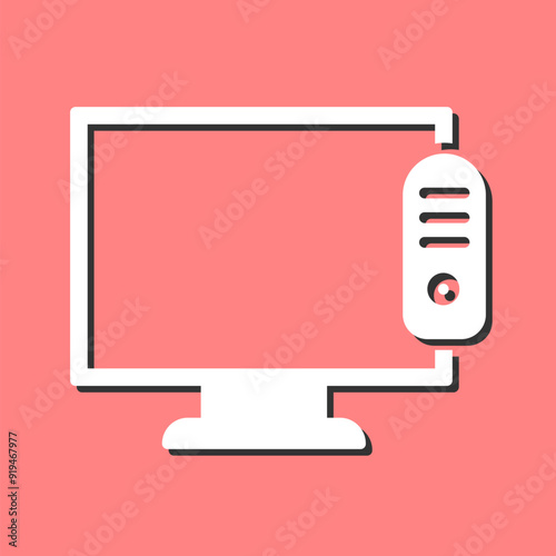 Television Vector Icon