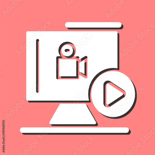 Play Button Vector Icon