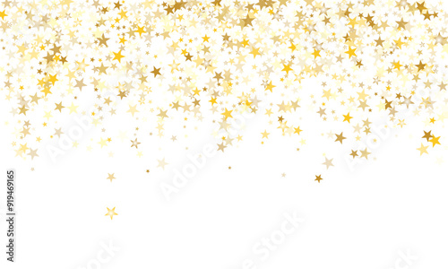 Gold stars. 