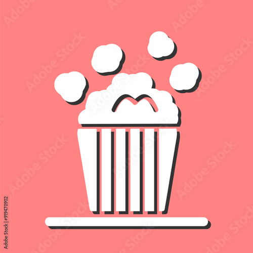 Popcorn Vector Icon